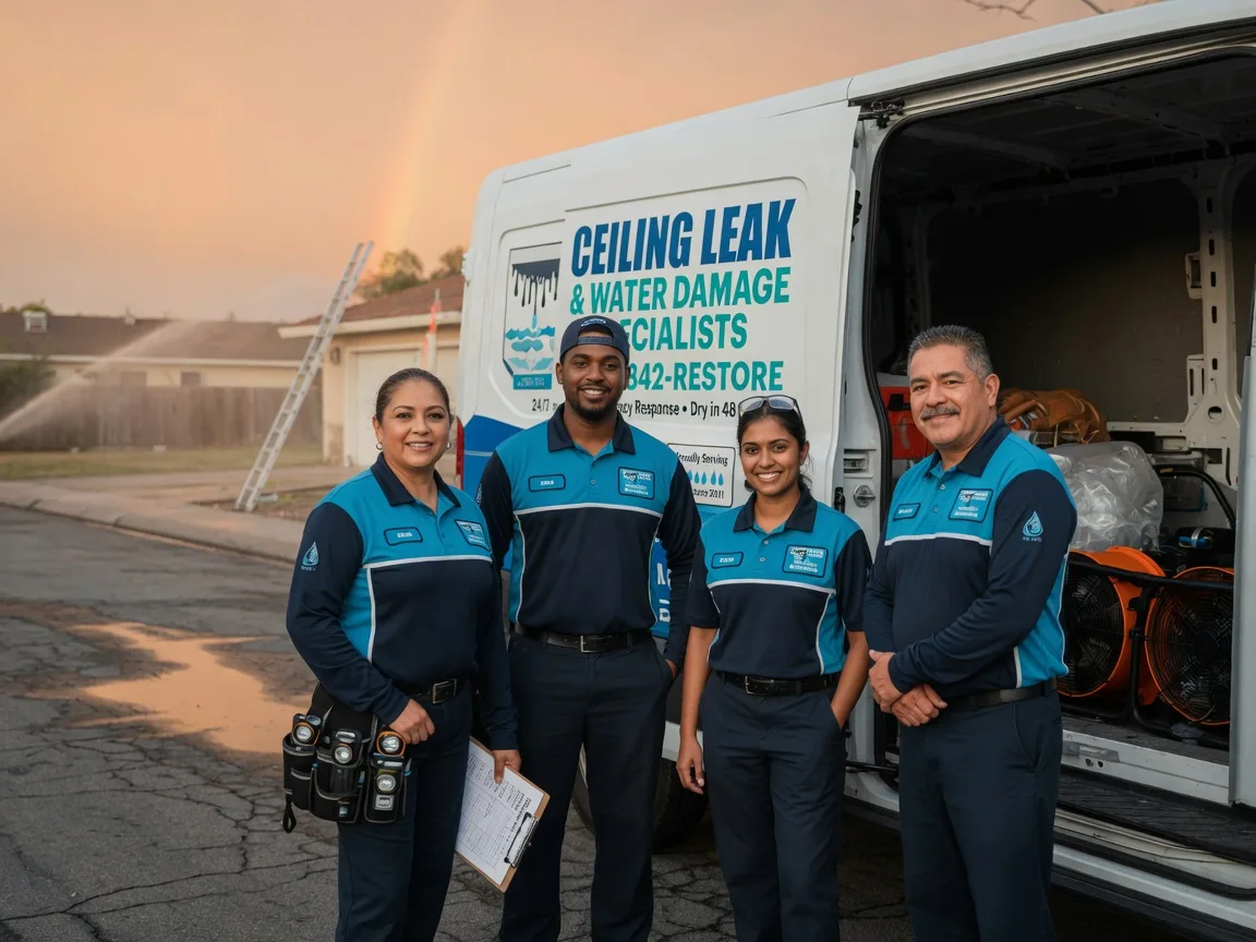 Ceiling Leak Cleanup company in Jessieville, AR