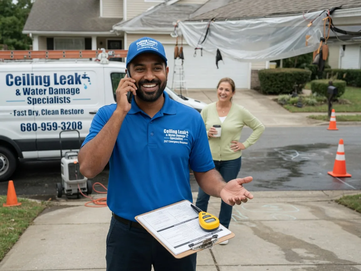 Ceiling Leak Cleanup Jessieville, AR FAQs